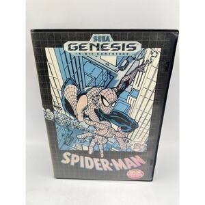 Spider-Man (Sega Genesis, 1991) With Original Box